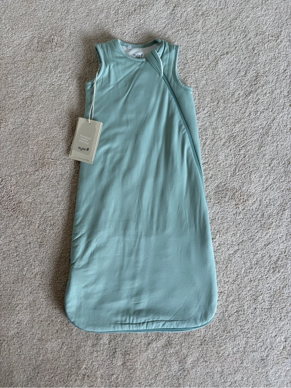 Kyte BABY Small Sleeveless Sleep Sack in Mint Green